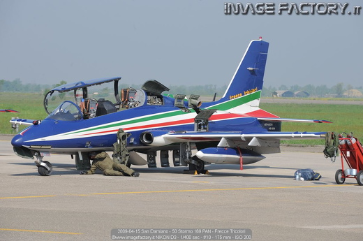 2009-04-15 San Damiano - 50 Stormo 169 PAN - Frecce Tricolori